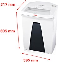 Papiervernietiger HSM Securio B24 stroken 5.8mm-2